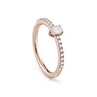 Anillo Salvini Mujer Classico in Oro rosa Diamante 0.15 Ct 20102700 - 20102700
